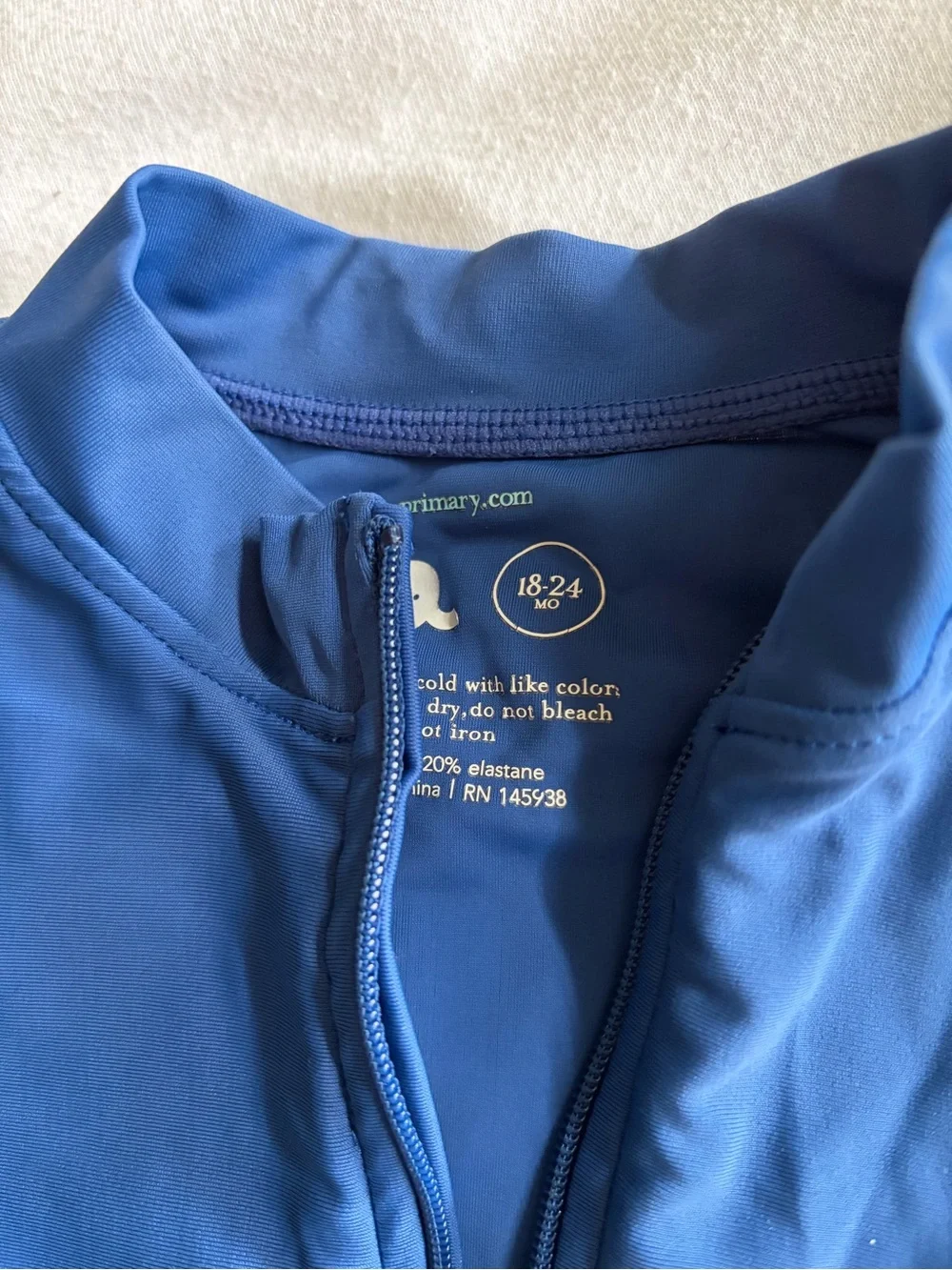 Primary Toddler Rashguard size 18-24 months